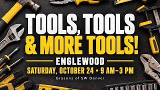 Tools, Tools & More Tools! Englewood Estate Sale | October 24