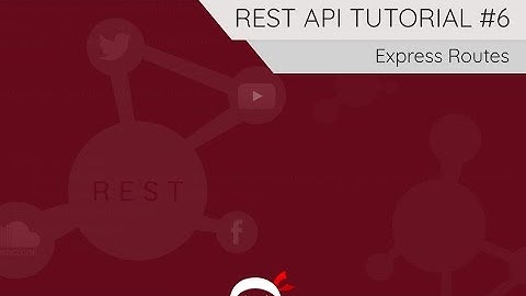 REST API Tutorial (Node, Express & Mongo) #6 - Creating Routes
