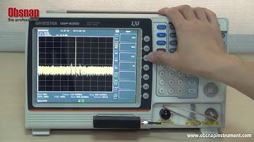 GSP 9300 2FSK Analysis Function