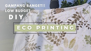 Tutorial Membuat Eco Printing Teknik pounding