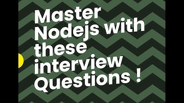 Top 10 Interview Questions NodeJs