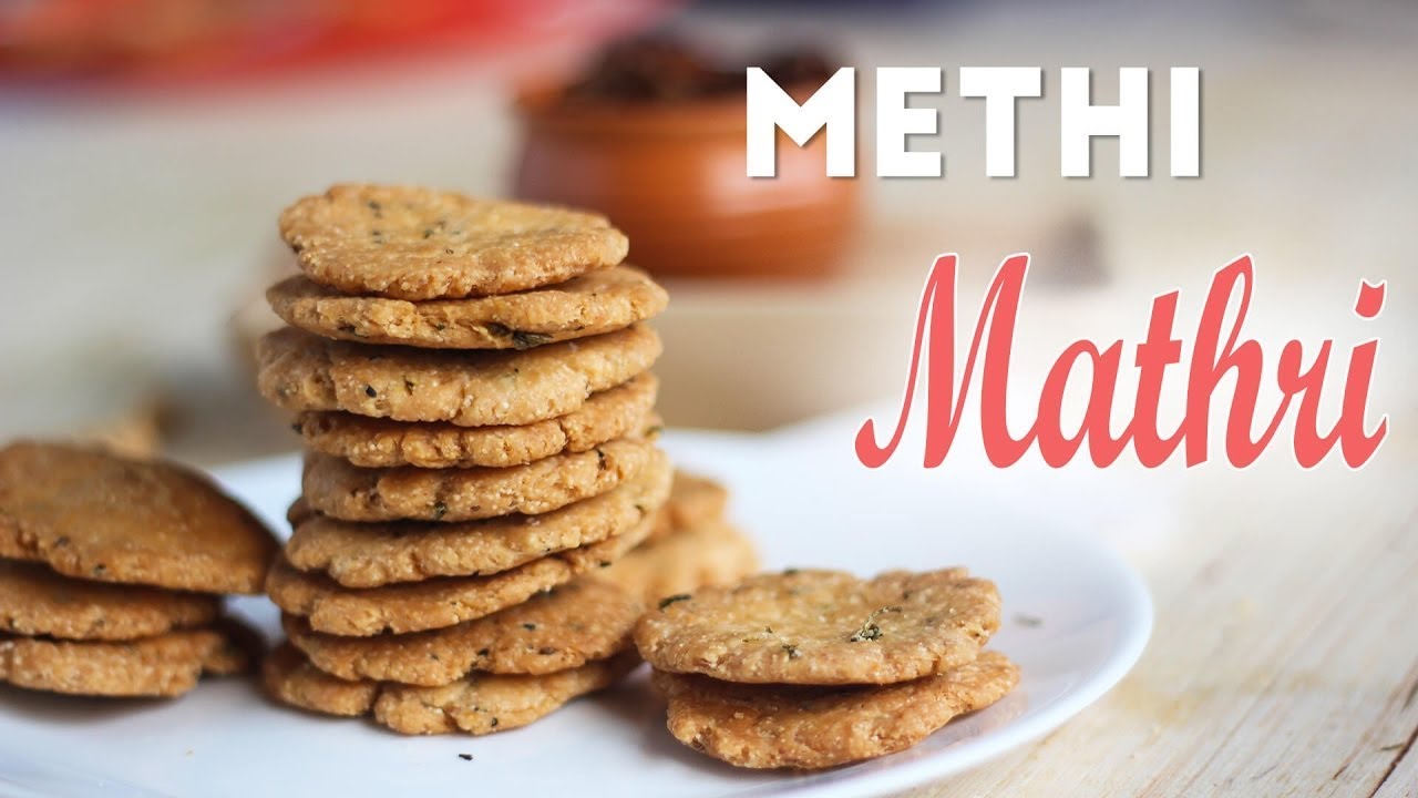 How To Make Crispy Methi Mathri