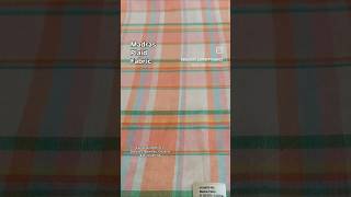 Madras Plaid Fabric For #sewingforkids #costumedesign #sew #sewist #varrás #naaien #stoffe #cucito