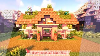 Minecraft | How to Build a Cherry Blossom Flower Shop🌷 Profile