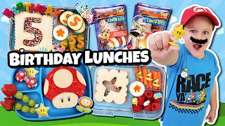 School Lunch TAKEOVER - Griffin's 5th Birthday Week Of Lunches  🎂