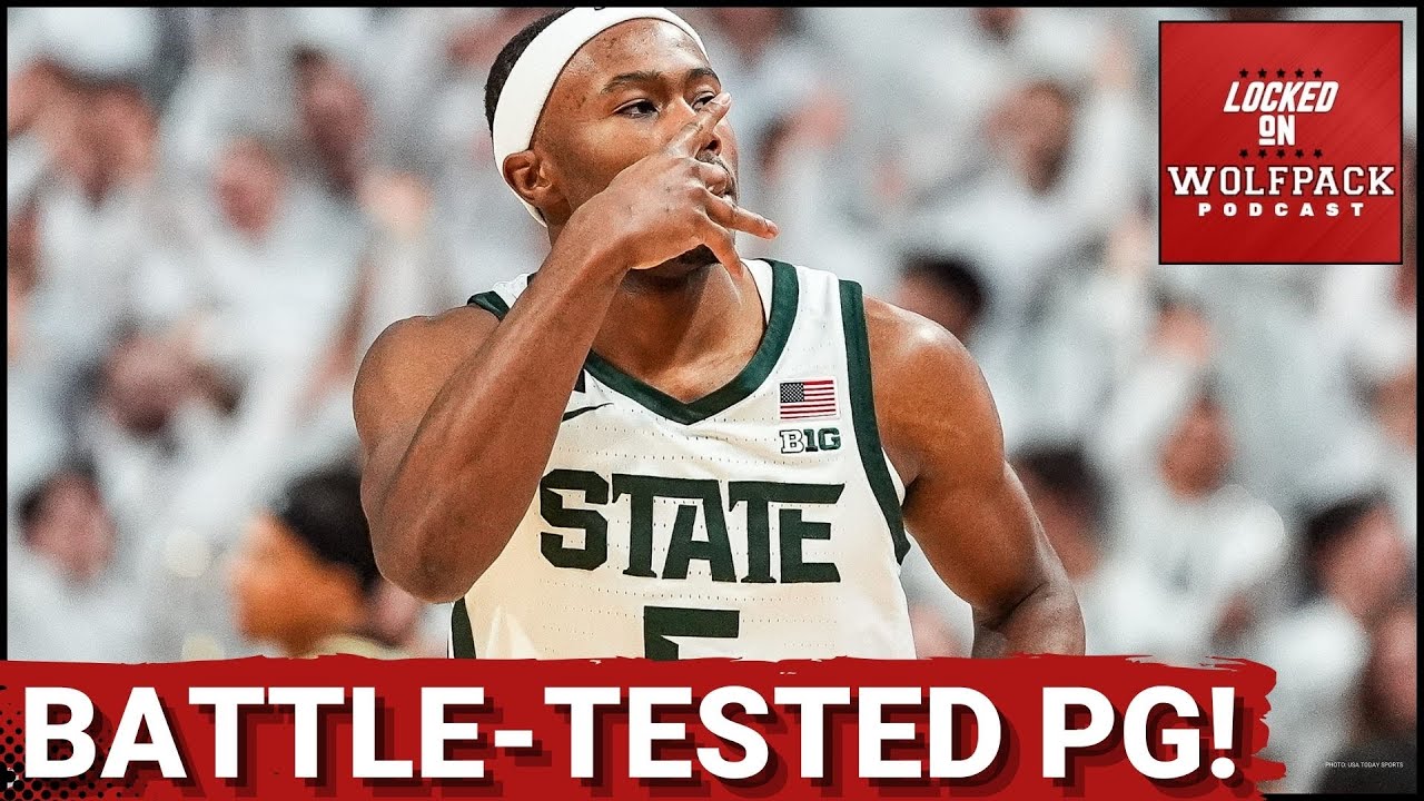 Will Wade Lands TOUGH Portal PG - Michigan State's Tre Holloman! | Bigs on the Way? | NC State Pod