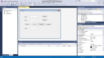 Tạo ứng dụng Calculator cơ bản bằng C# Winform