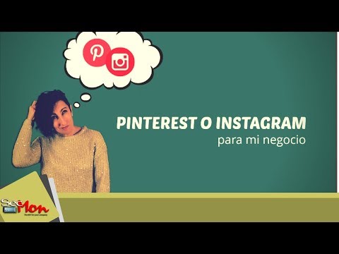 Vídeo: Diferencia Entre Pinterest E Instagram
