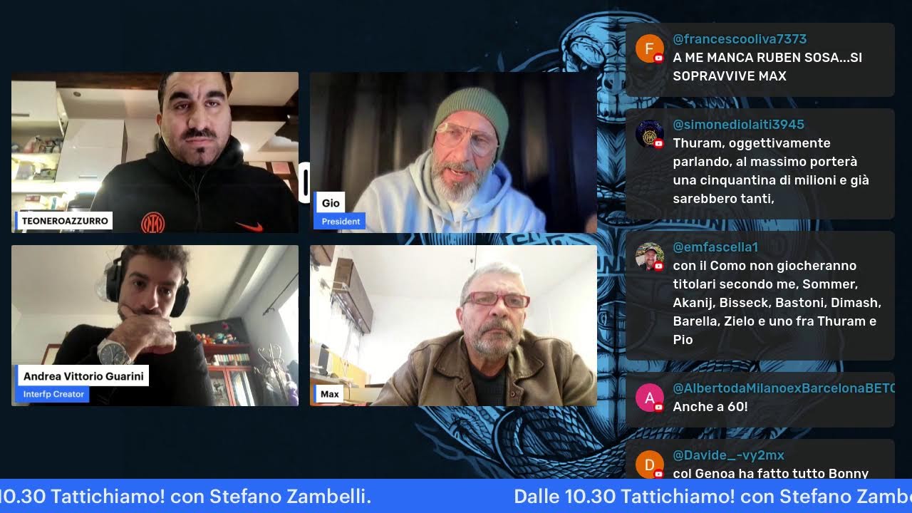 Nerazzurra social Live Stream