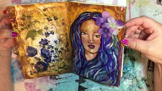 Working Along My First Junk Journal