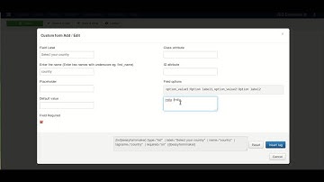 How to creating list input in joomla easy forms