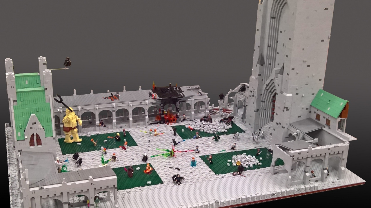 LEGO creation: Harry Potter - Battle of 