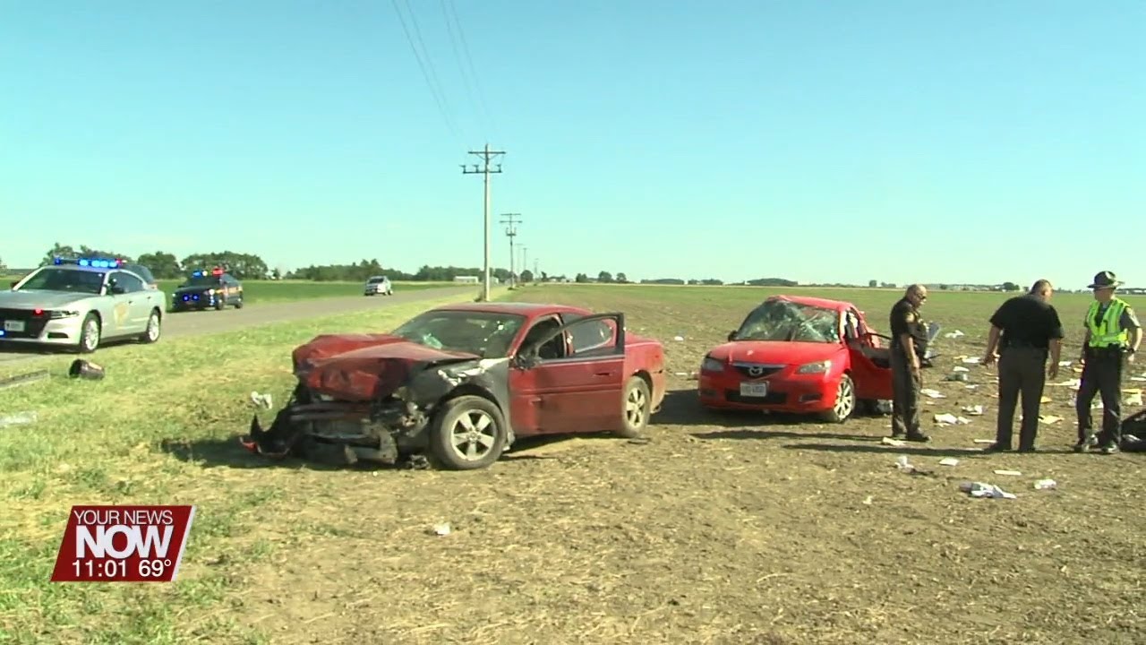 Twovehicle crash in Putnam County sends five people to the hospital