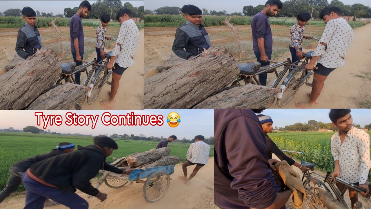 😳 Tyre Tutne Ke Baad Kya Hua? 😂 | Deepak Bhai Vlog