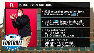 Scarlet Knights Talk Building on 2020 Season | 2021 Big Ten Football Media Days