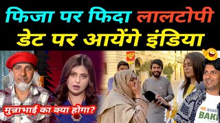 Pakistani Anchor In India For Date 🤣 Fiza Khan | Lal Topi | India-Russia | Pakistan Roast