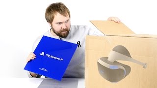 Распаковка Sony PlayStation VR