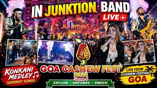 Injunction Band Goa Live Cashew Festival Goa 2026💥 Rosalina song | Injunction Band Bollywood Medley 