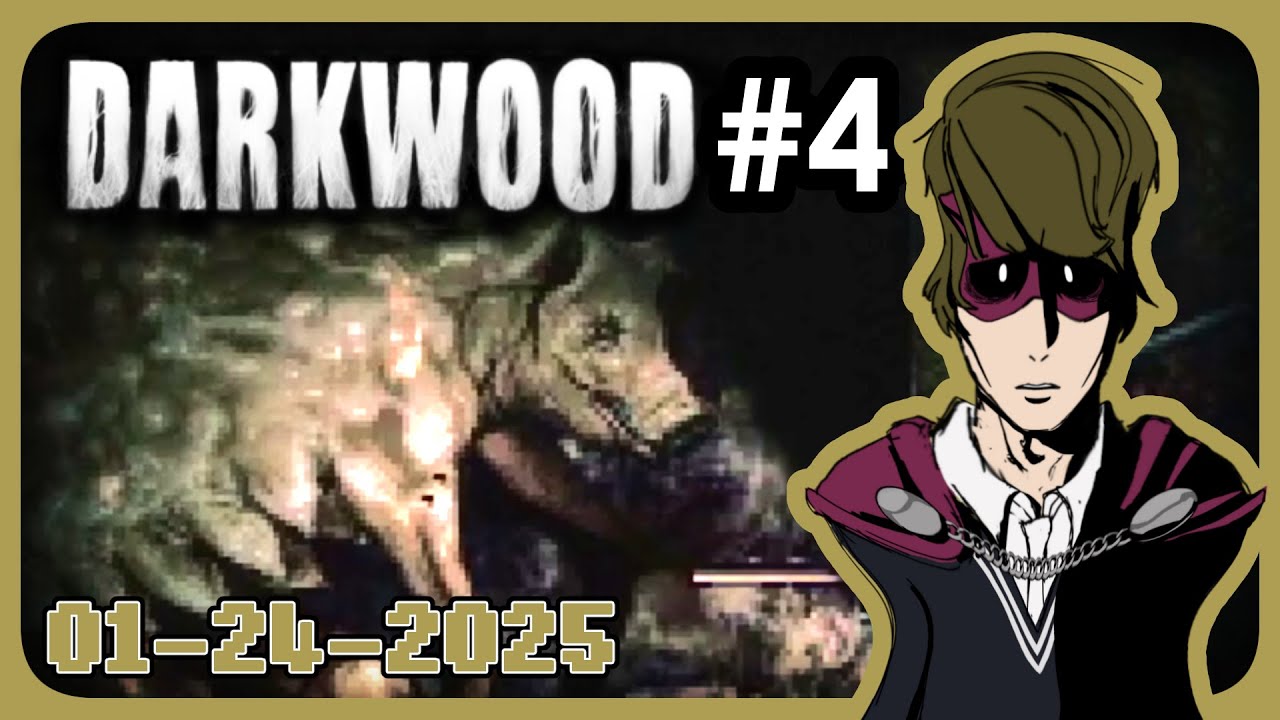 Darkwood pt. 4 - (BLIND playthrough) Hardcore Horror Survival! - VTuber Mask