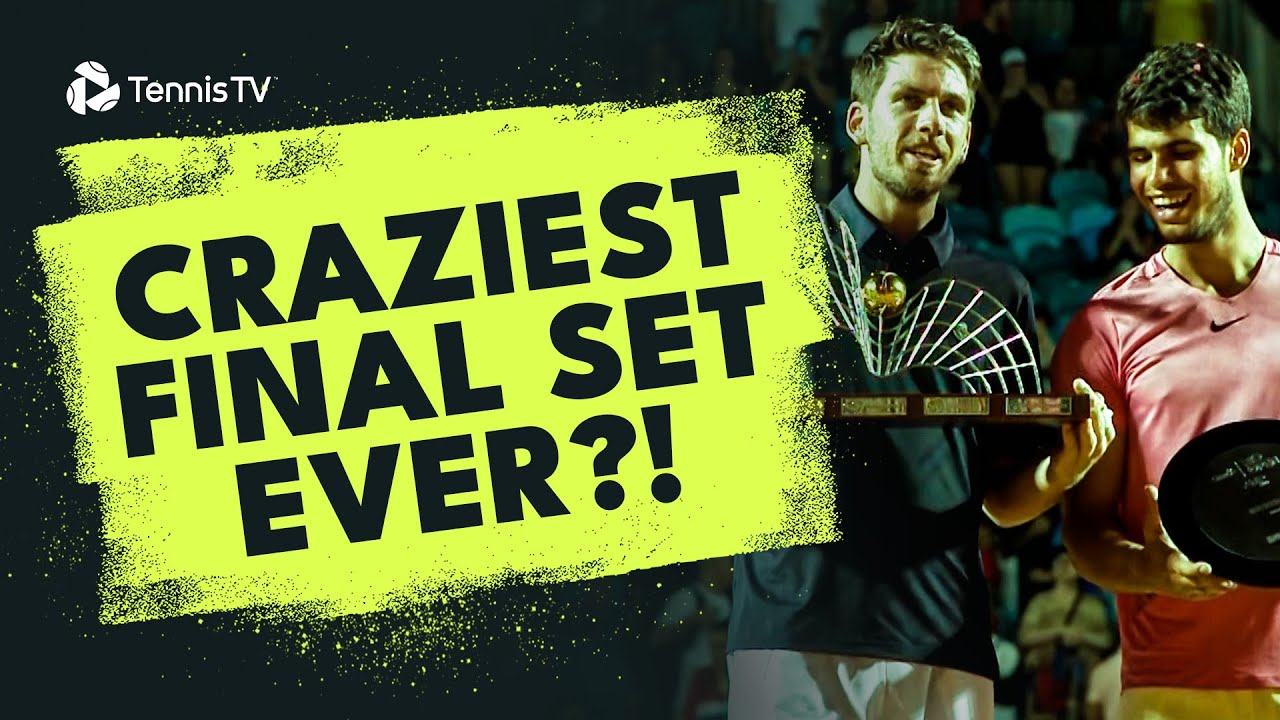 Final Set The CRAZIEST Final Set Ever?! 🤯 | Carlos Alcaraz vs Cameron Norrie Rio ...
