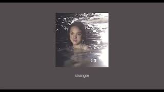 olivia rodrigo - stranger (sped up)