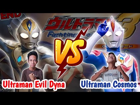 "EVIL DYNA VS COSMOS" apakah ultraman sepatu aladin ku bisa melawan ultraman cosmos I Versi Taevix