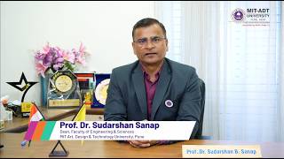 MIT-ADT University | Prof. Dr. Sudarshan Sanap, Dean – School of Engineering & Sciences |