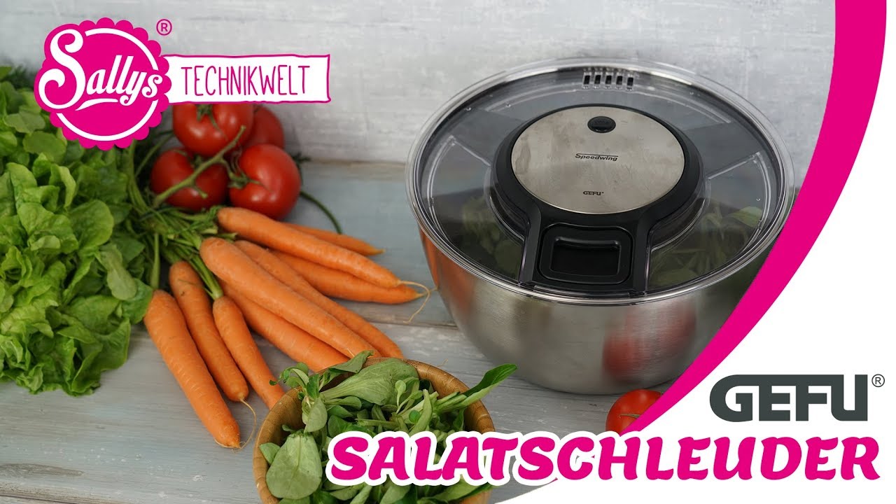 Set: Salatschleuder SPEEDWING® + Frischhaltedeckel | 00114