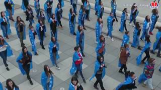 9 Vjetori i Pavarësisë së Kosovës Mehmet Akif College - Flash Mob Resimi