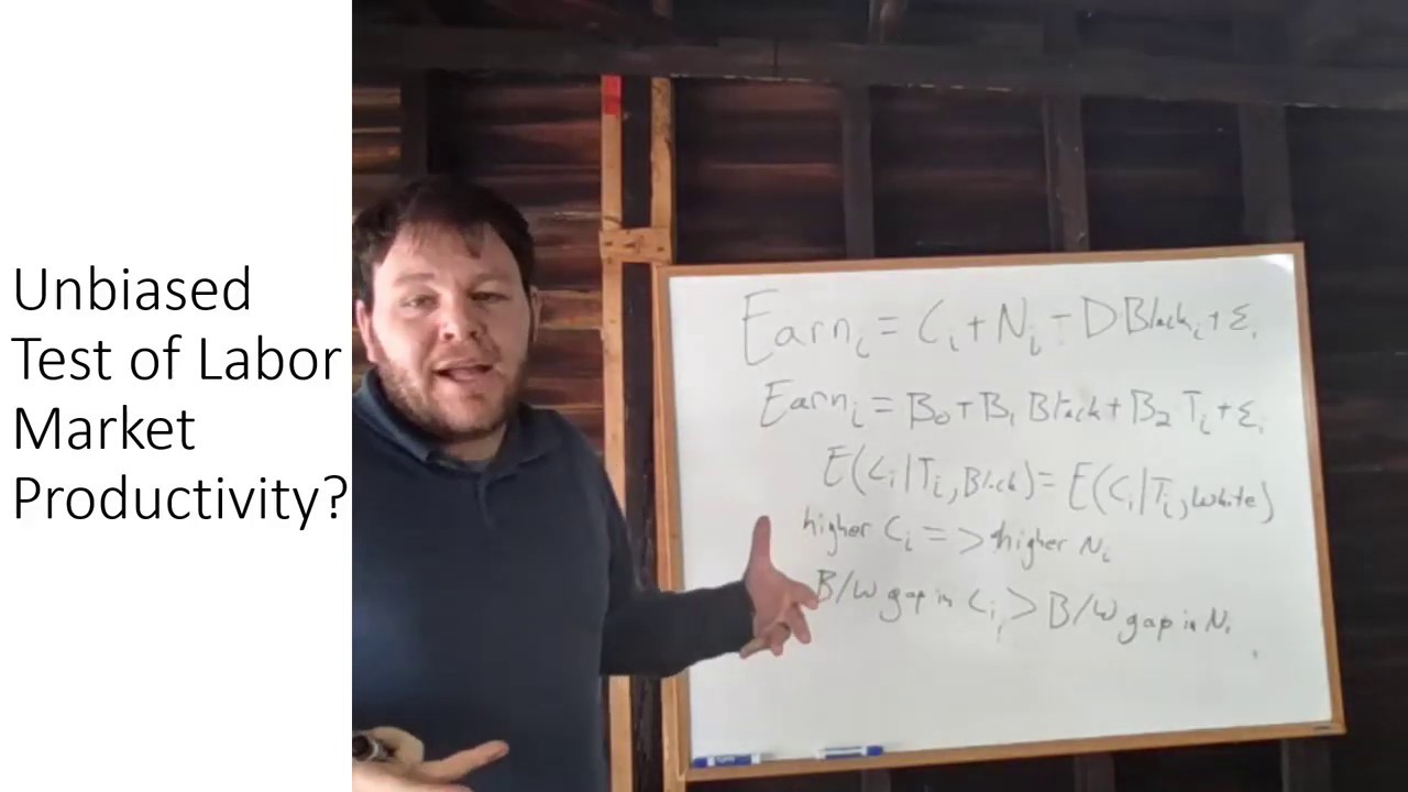 Lecture 20 Pre Market Factors in Black White Wage Inequality 2 Strategy