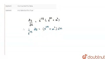 Directions: In the following questions, A statement of Assertion (A) is followed by a statement ...