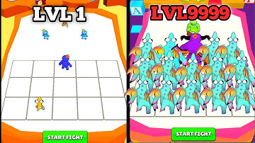 Unlock All Monster Very Fast Merge Master Monster Rainbow - Max Level Android Gameplay