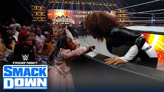 Nia Jax tells Jade Cargill’s daughter she sucks, Queen of the Ring Match ends in disqualification