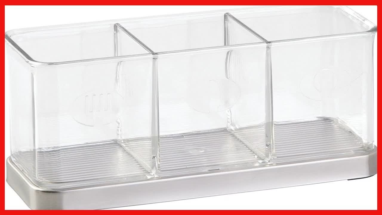 iDesign Forma Utensil, Spatula, Silverware Holder for Kitchen