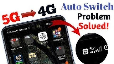 5g Se 4g Ho Jata Hai | 5g To 4G Automatically Switch Problem | How to Keep Stable 5g#5g