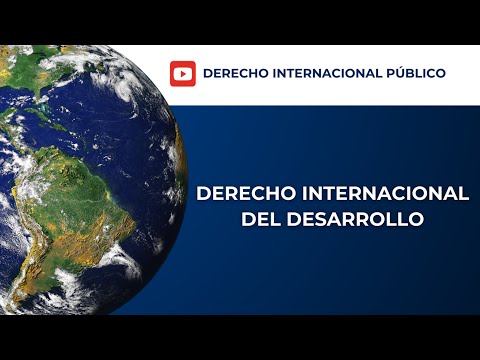Derecho Internacional del Desarrollo