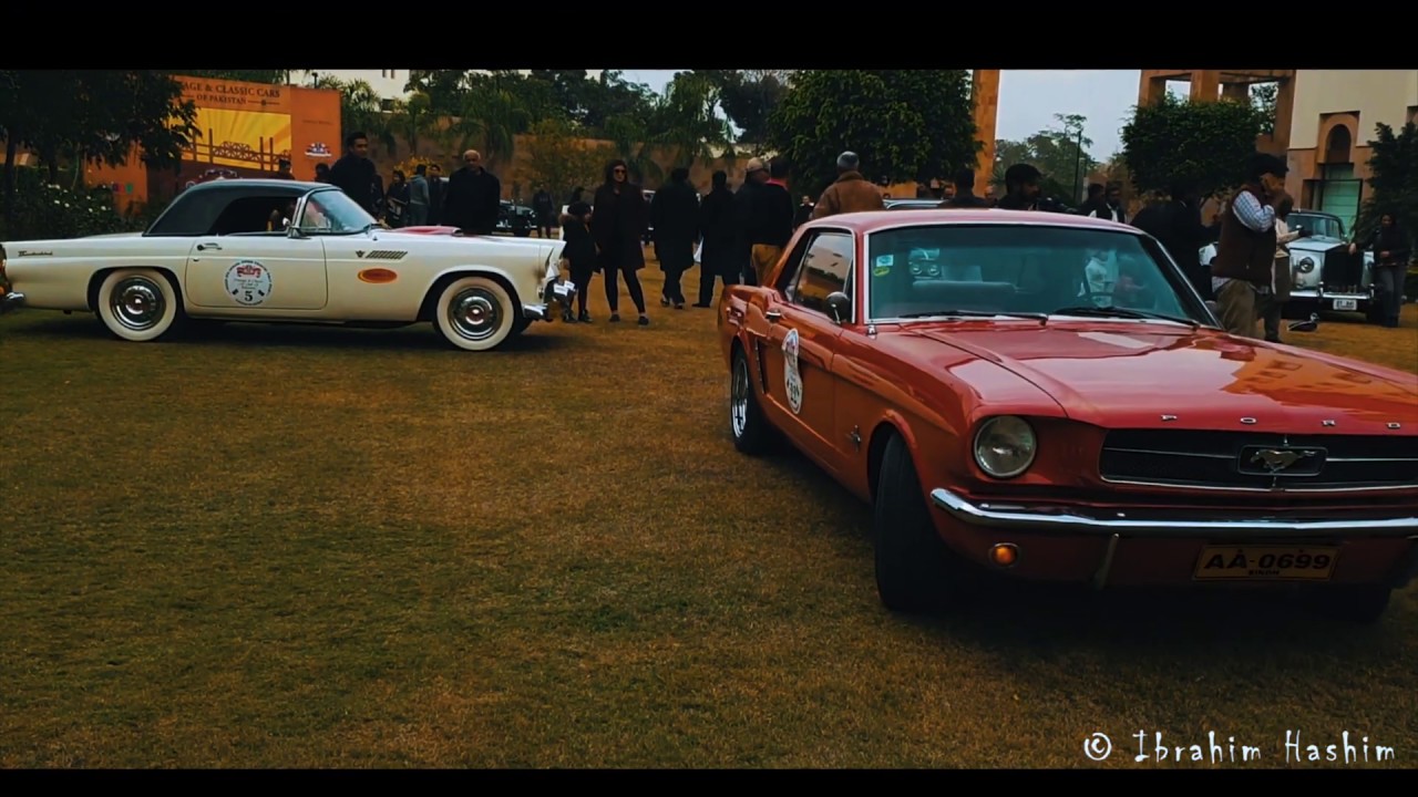 Vintage Car Show 2K18 Serena Islamabad