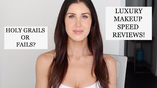 ✨REVIEWING ALL THE LUXURY MAKEUP I USED IN 2023✨HOLY GRAILS OR FAILS?✨