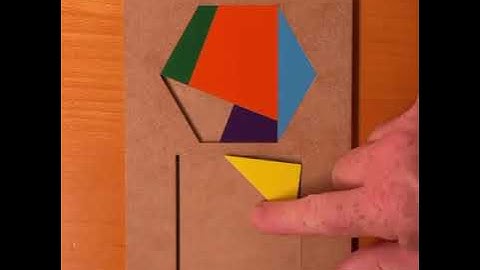 Square To Dodecagon Dissection Puzzle