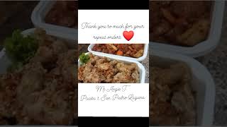 Thank you Ms Angie Trazo for March 11 Repeat orders Dimples Catering Service