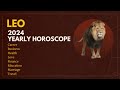 Leo  2024 yearly horoscope prediction     2024  