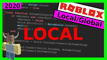 Roblox How to Script for Beginners | #8  | Local/Global Variables, Scope