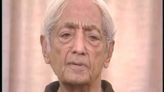 Is desire something fundamental? | J. Krishnamurti