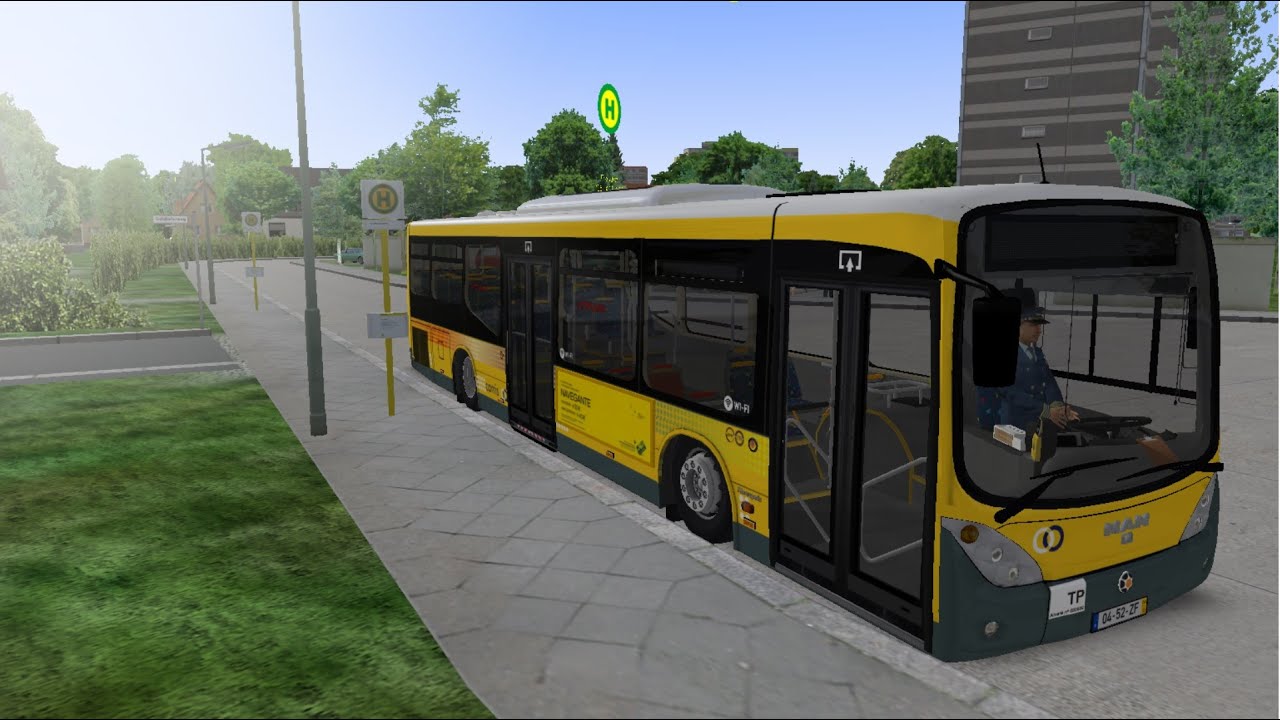 OMSI 2 (X33) MY NEW PORTUGAL MARCOPOLO MAN BUS, AND NOW WITH COLISION