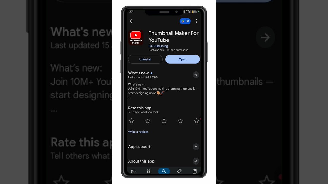 Best Thumbnail Maker App For Android 🚀#Thumbnailmaker #Youtubetips #androidapps