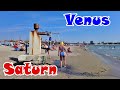 Plaja Saturn Venus part1, August 2022 - Banana beach part1,Romania - litoral vacanta Marea_Neagra