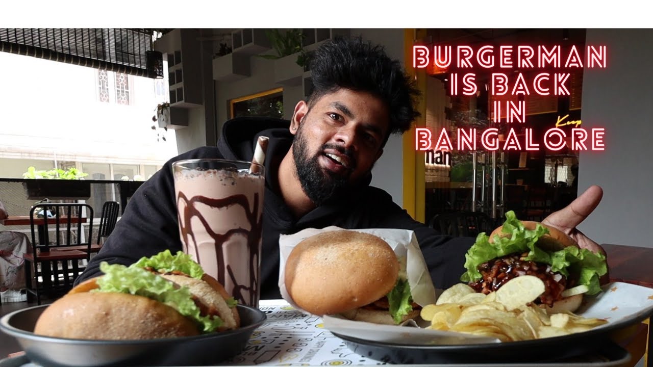 BURGERMAN RESTAURANT BANGALORE | TAMIL FOOD REVIEW |