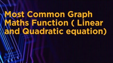 Most Common Graph 📈 Maths Function Linear and Quadratic Equation #shorts #maths #mathematics #math