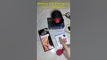 Wireless WIFI Emergency PULL CORD ALARM disabled toilet panic button #emergencyalarm #wirelessalarm
