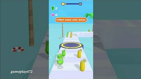 Juice Run Games All Levels Gameplay Android,Ios (Level 1-5)